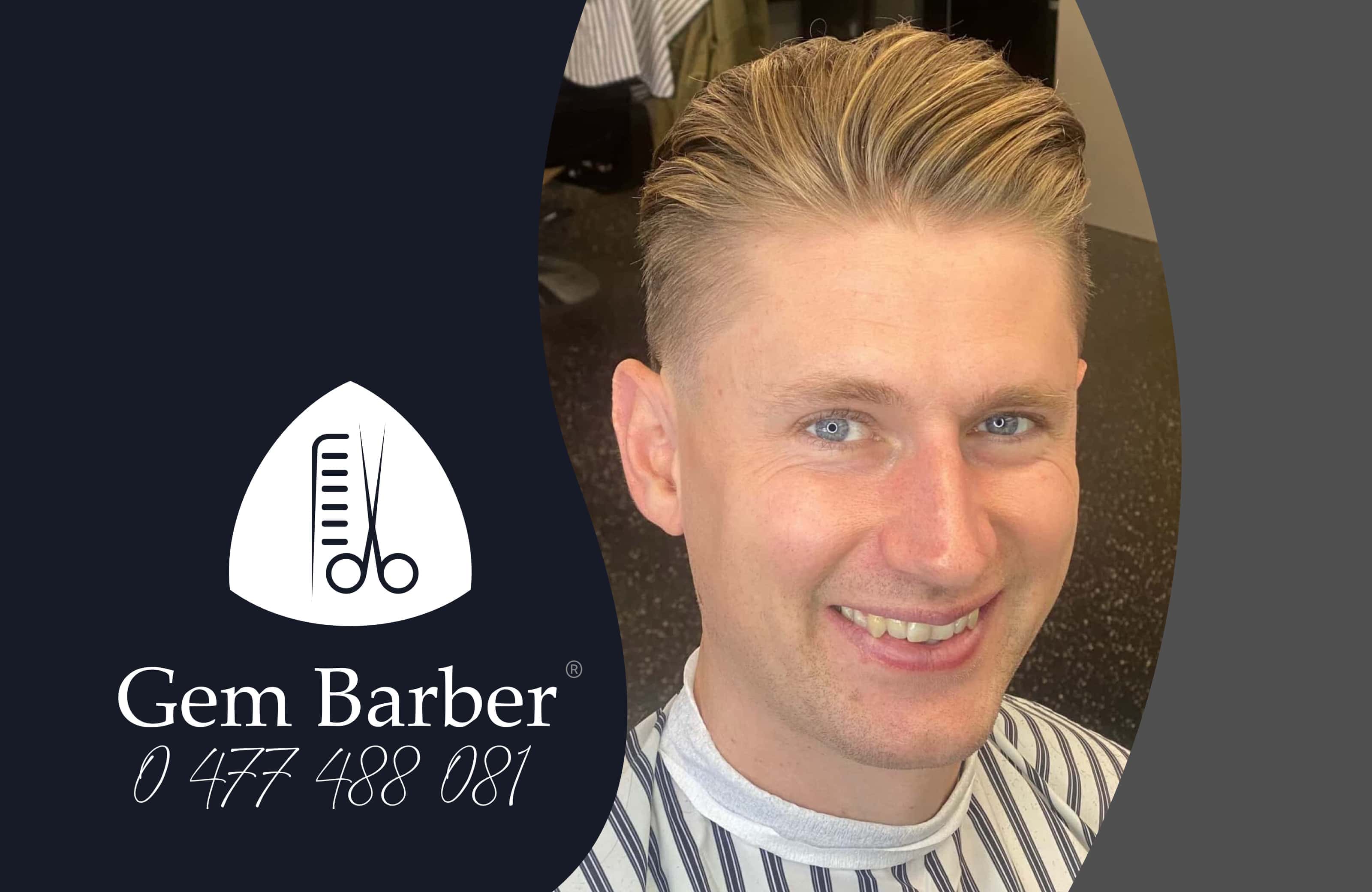 Grooming services at Gem Barber Canberra