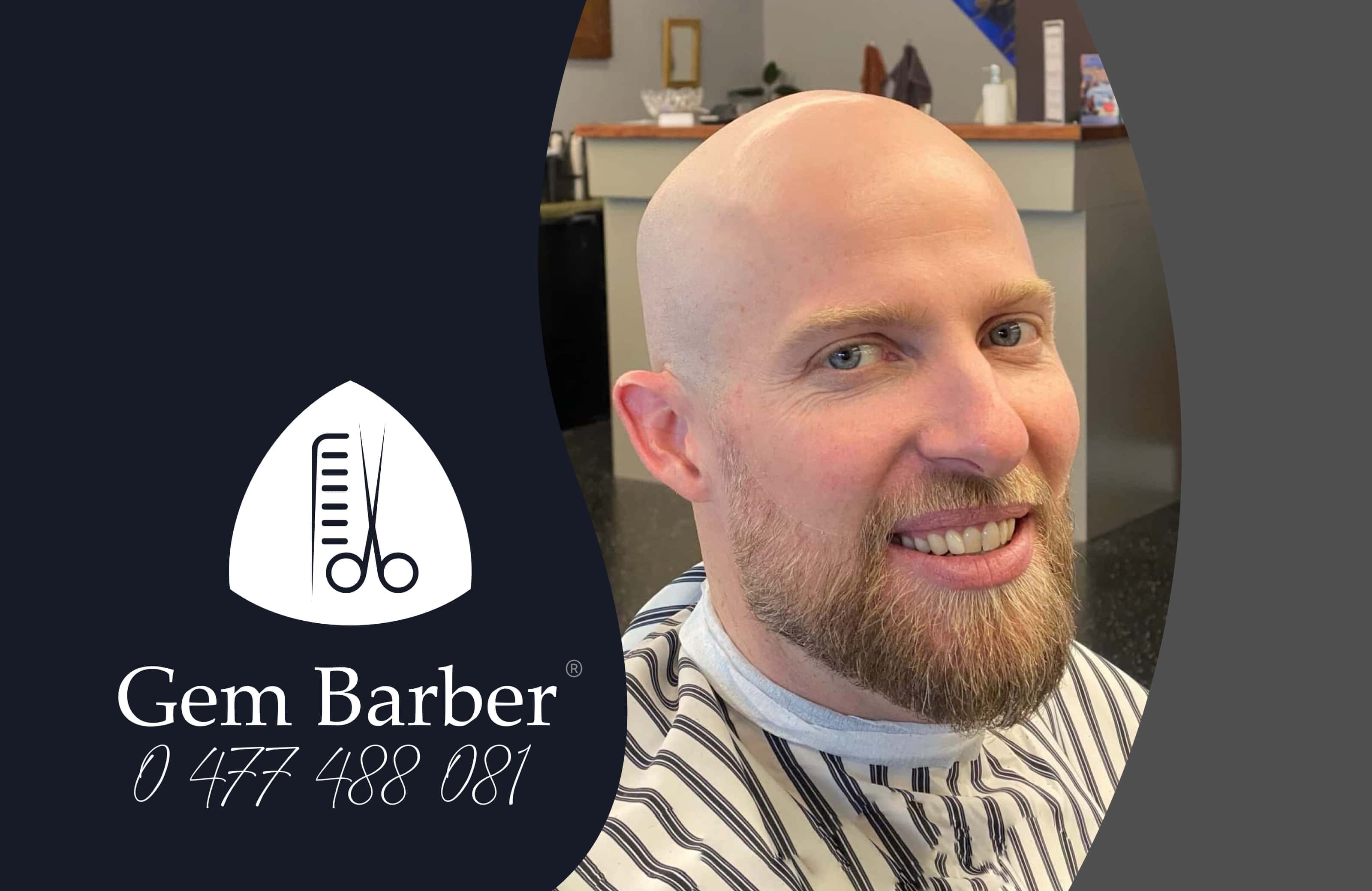 Tailored men’s haircuts and grooming at Gem Barber Canberra